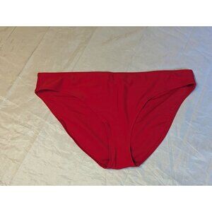 aerie bikini bottom Women's Size XXL Red Swimwear Bottoms NWT 1130